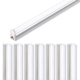 Barrina T5 4ft shop light eight-pack bundle for garage lighting