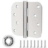 Bartuda 4-inch stainless steel hinge close-up for heavy doors