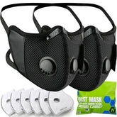 BASE CAMP M Cross Dust Mask with cross-back straps for comfortable extended wear