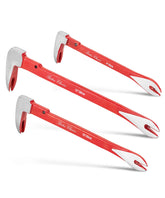 Bates Choice 8-inch pry bar nail puller with steel tip for quick nail removal