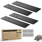BATODA 10-inch countertop brackets pack 4 support granite countertops.