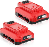 BATTOOL 2Pack 3500mAh battery for Craftsman 20V offering longer runtime