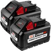 BATWAYPRO 9000mAh 18V battery pack powering cordless tools with extended runtime.