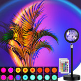 Bavcieu Sunset Lamp remote control for easy color changes