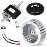 Bay Direct draft inducer motor kit front view for reliable furnace draft control