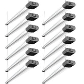 BBOUNDER 12-pack linkable LED shop light with reflector for concentrated garage illumination.