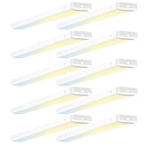 BBOUNDER 4ft wraparound light, front view showing even illumination for kitchens