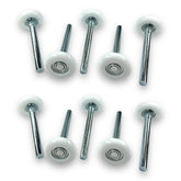 BC Precision garage door roller with 4-inch stem for smooth, quiet operation.