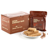 BDH Emergency Bars coffee flavor box provides long-lasting energy for outdoor adventures.
