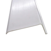 Beam Lighting under cabinet diffuser in white ribbed acrylic for even kitchen lighting.