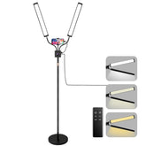 BeeMingle lash light floor lamp with 3 CCT for precise eyelash work