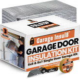 BEEST FULLSTOP insulation panel installed on a garage door for year-round comfort.