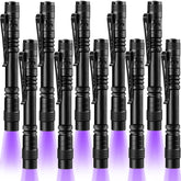 Beieverluck UV flashlight with clip for easy hands-free use during inspections.
