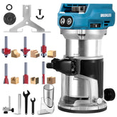 Belladimora cordless router with Makita 18V compatibility for portable routing