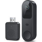 Belleye 2K HD Battery Doorbell camera front view for clear entry monitoring.