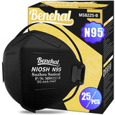 benehal NIOSH-approved N95 mask front view for reliable everyday protection.