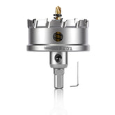 BEoffer 4-inch TCT hole saw cuts hard metals with precision