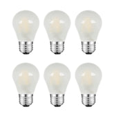 Beonllay frosted E26 LED bulb for warm, energy-saving chandelier lighting.