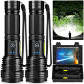 BERCOL flashlight front view showing compact handheld design for versatile lighting