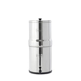 Berkey Big Berkey system on countertop delivering great-tasting water.