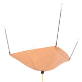 BERPET ceiling leak diverter 3x3 khaki closeup shows sturdy drip control