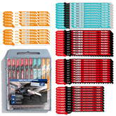 BerryBoi 50-pcs T-shank blades set for wood and metal enable smooth, precise cuts