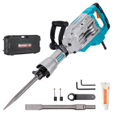 Berserker demolition jack hammer 1700W powering fast concrete demolition on site.