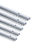 Besseto plaster-in LED channel 10-pack with 6.6 ft segments for seamless wall lighting.