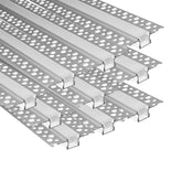 Besseto plaster-in LED channel kit for seamless drywall installations with clean light beam.
