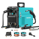 BestArc MIG165 front view showing compact portability for on-site welding.