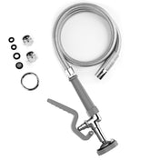 BESTJEEF FAUAID pre-rinse sprayer with hose for heavy-duty dishwashing.