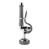BESTJEEF Pre Rinse Sprayer head with chrome finish for durable, easy cleaning in busy kitchens