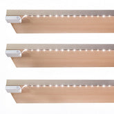 BestLuz battery powered LED strip under cabinet lighting for bright kitchen tasks