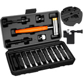 BESTNULE Upgrade Roll Pin Punch Set shown in full for precise maintenance and assembly tasks