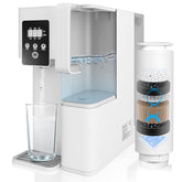 Bestronair Countertop RO System on the kitchen counter delivering purified water