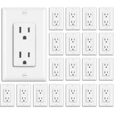 BESTTEN decorator outlet front view in white for a stylish room