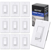 BESTTEN dimmer front view showing clean design for modern rooms.