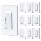 BESTTEN dimmer front view highlights ultra-slim design for easy installation
