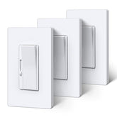 BESTTEN Super Slim Dimmer Switch front view shows a compact, sleek control.