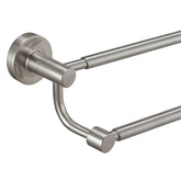 BESy adjustable towel bar extended to 16-26 inches on wall mount for versatile sizing