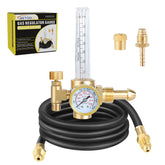 BETOOLL Argon Regulator with 6.6ft hose for safer welding setup.