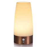 Betus Motion Sensor Night Light front view emits a warm glow for nighttime visibility