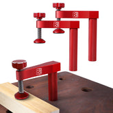 BGASNW bench dog clamp fits 3/4 inch holes for a stable hold.
