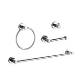 BGL chrome towel bar adjustable to 18 or 24 inches for flexible bath storage