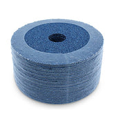 BHA zirconia resin fiber sanding disc, front view, ready for grinding jobs
