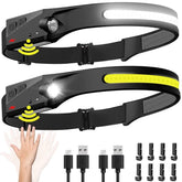BIAT headlamp wide beam lights surroundings hands-free
