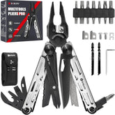 BIBURY Multitool Pliers Pro BI2045 folded design for easy portability and quick tasks.