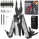 BIBURY Multitool Pro folded design ready for compact camping carry