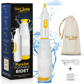 Bidet Buddy PureJet portable bottle base attachment for compact travel