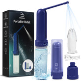 Bidezo travel bidet with 180ml bottle for on-the-go personal hygiene.